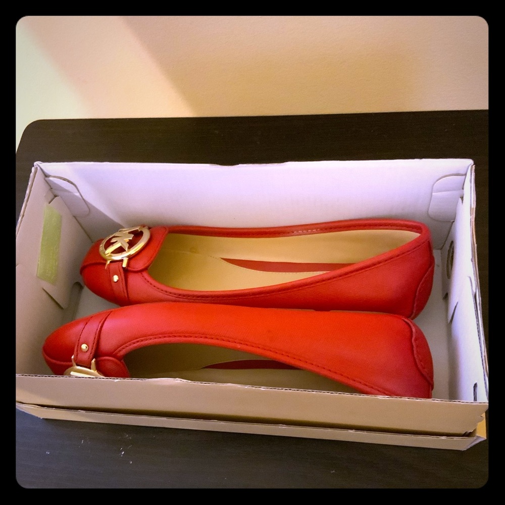 Saffiano Fulton Moc Flats